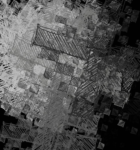 Farklı renk kalıplarına sahip soyut grunge arkaplanı 