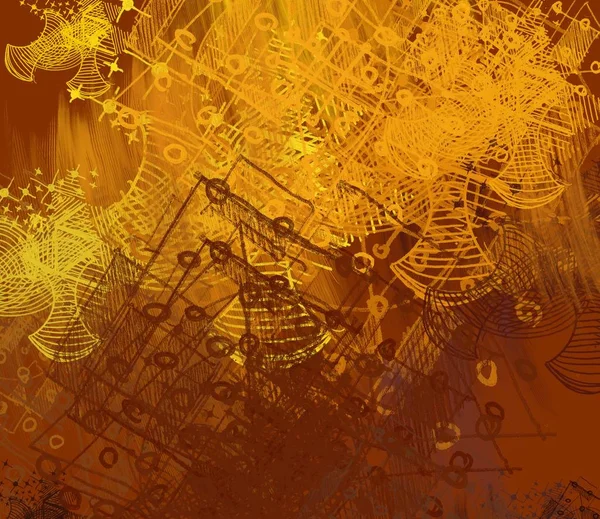 Farklı renk kalıplarına sahip soyut grunge arkaplanı 