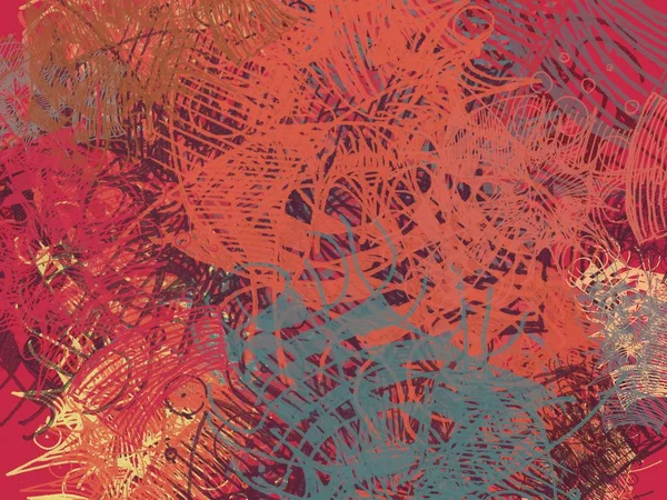 Farklı renk kalıplarına sahip soyut grunge arkaplanı 