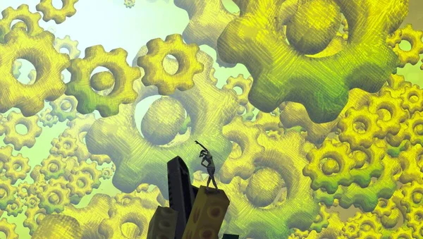 yeşil ve sarı arkaplan