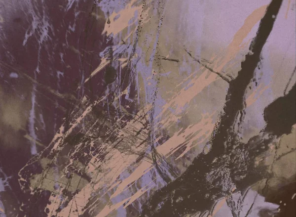 Metin için yeri olan boya lekeleriyle soyut arkaplan