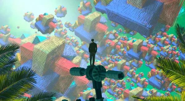 Çiçekli Noel ağacı