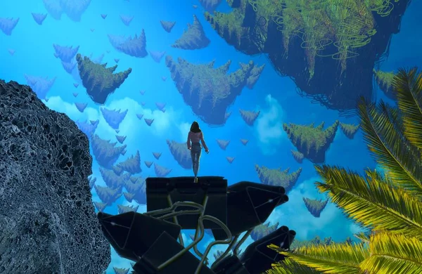 Güzel tropikal deniz arka plan