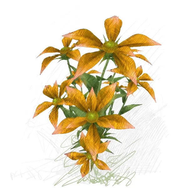 Renkli çiçek doku arka plan 