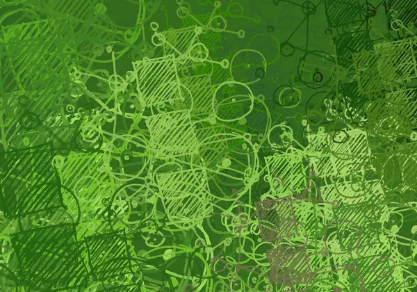 Yeşil yapraklı pürüzsüz desen