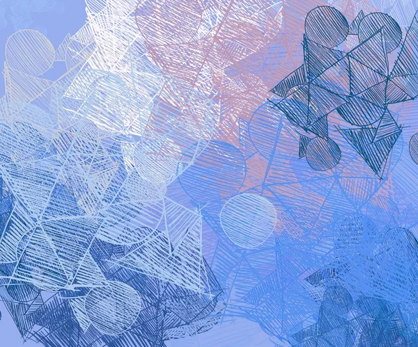 Farklı renk kalıplarına sahip soyut grunge arkaplanı 