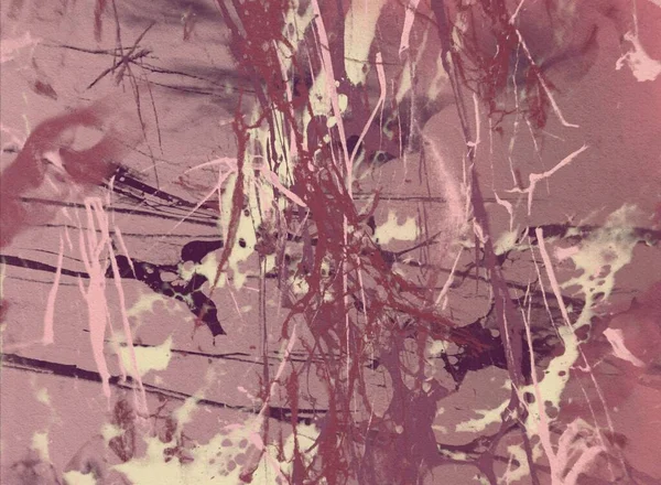 Arkaplanda soyut renkli lekeler