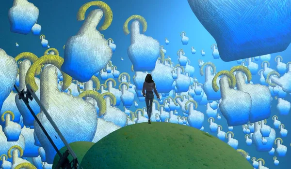 mavi ve beyaz arkaplan