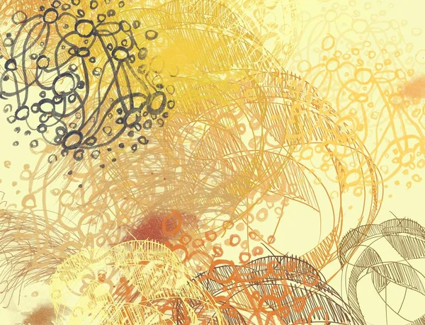 altın yaprakları ile soyut arka plan