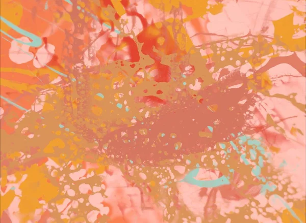 metin için alan ile arka planda soyut renkli lekeler