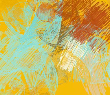 Metnin için alanı olan soyut arkaplan