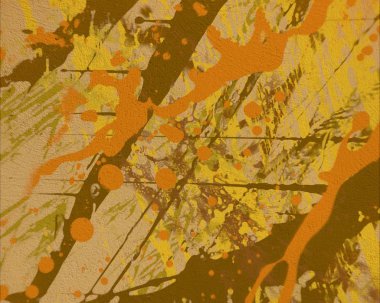 Arkaplanda soyut renkli lekeler