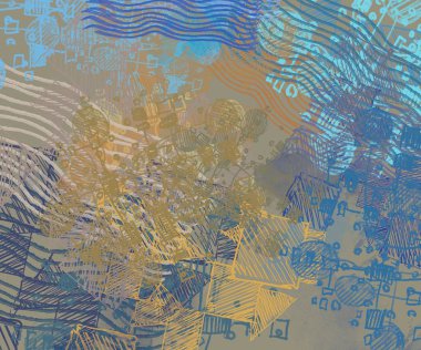 Çiçek desenli soyut arkaplan