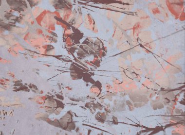 Arkaplanda soyut renkli lekeler