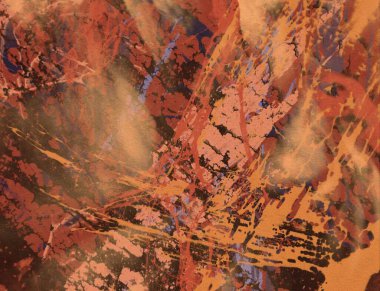 Boya lekeleriyle soyut arkaplan