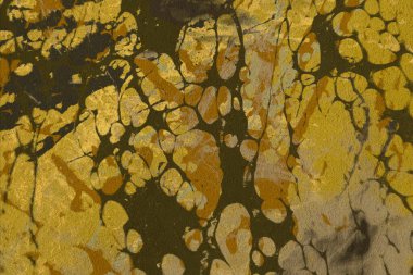 Arkaplanda soyut renkli lekeler