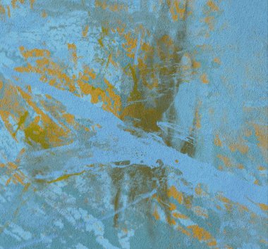 Metin için yeri olan boya lekeleriyle soyut arkaplan  