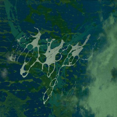 Arkaplanda soyut renkli lekeler