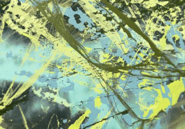 Boya lekeleriyle soyut arkaplan  