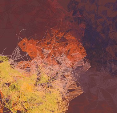 ateş ile sonbahar arka plan