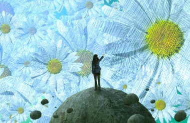 yeşil ve beyaz arkaplan