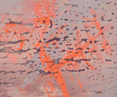 Arkaplanda soyut renkli lekeler