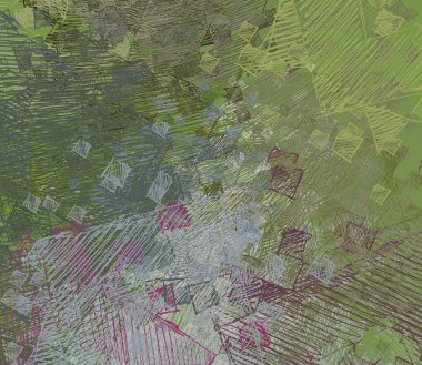 Yeşil yapraklı soyut arkaplan