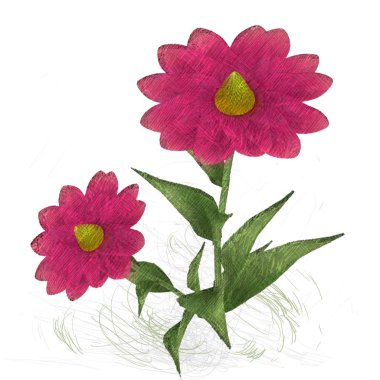 kopya alanı ile arka plan için sanatsal renkli illüstrasyon