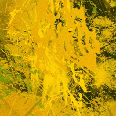 Metin için yeri olan boya lekeleriyle soyut arkaplan