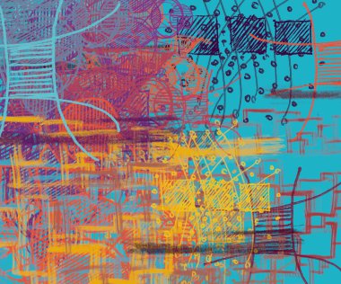 farklı renk desenleri ile grunge arka plan