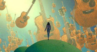 sanat ve cadılar bayramı arka plan