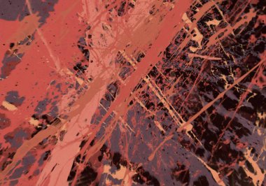 Metin için yeri olan boya lekeleriyle soyut arkaplan