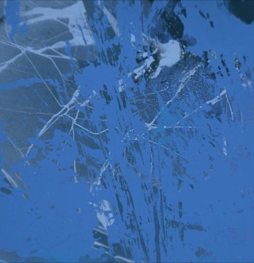 Metin için yeri olan boya lekeleriyle soyut arkaplan