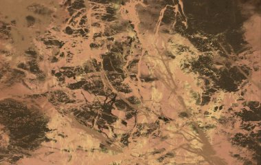 Metin için yeri olan boya lekeleriyle soyut arkaplan