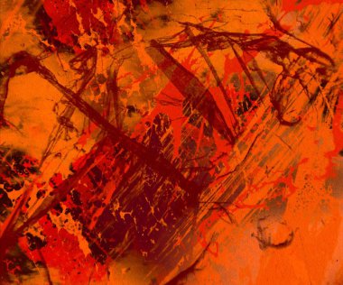 Boya lekeleriyle soyut arkaplan