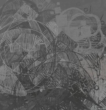 Farklı renk kalıplarına sahip soyut grunge arkaplanı 