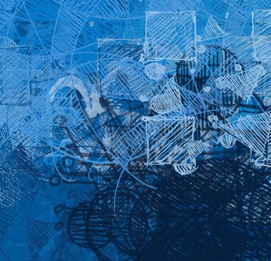 Farklı renk kalıplarına sahip soyut grunge arkaplanı 