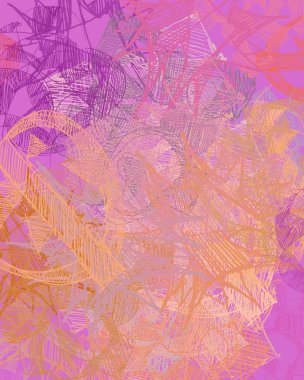 Farklı renk kalıplarına sahip soyut grunge arkaplanı 