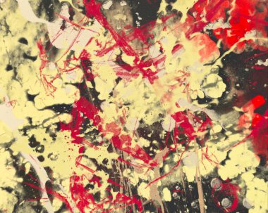 Boya lekeleriyle soyut arkaplan