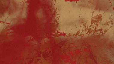 Arkaplanda soyut renkli lekeler