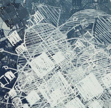 Farklı renk kalıplarına sahip soyut grunge arkaplanı 