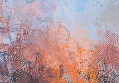 Farklı renk kalıplarına sahip soyut grunge arkaplanı 