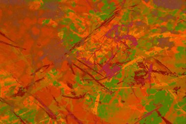 Metin için yeri olan boya lekeleriyle soyut arkaplan