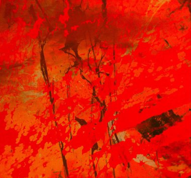 Arkaplanda soyut renkli lekeler