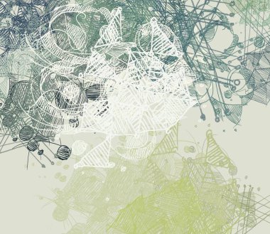 Farklı renk kalıplarına sahip soyut grunge arkaplanı 