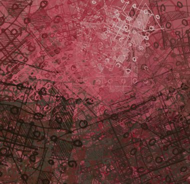 Çiçeklerle soyut arkaplan