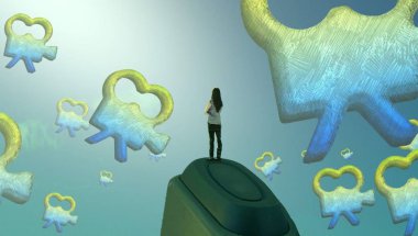 yeşil ve beyaz arkaplan