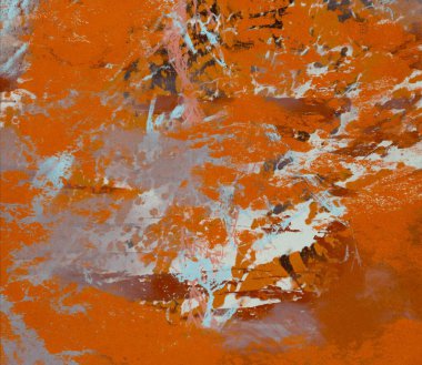 Arkaplanda soyut renkli lekeler