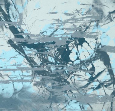 Metin için yeri olan boya lekeleriyle soyut arkaplan