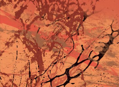 Metnin için alanı olan soyut grunge arkaplanı